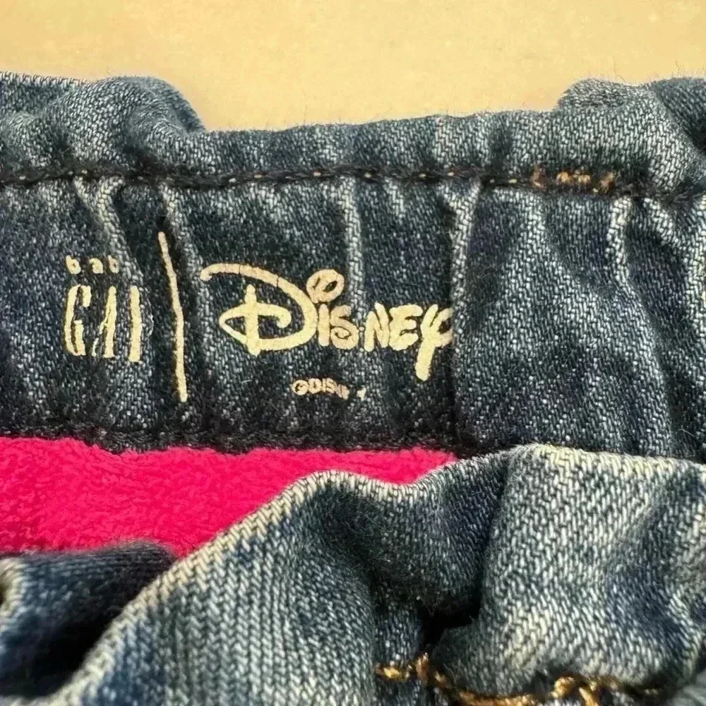 Gap baby & Disney Minnie Mouse girls denim jeans. Size 18-24 months